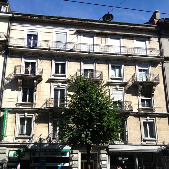 Genossenschaftswohnhaus Les Pilettes, Boulevard de Pérolles 6