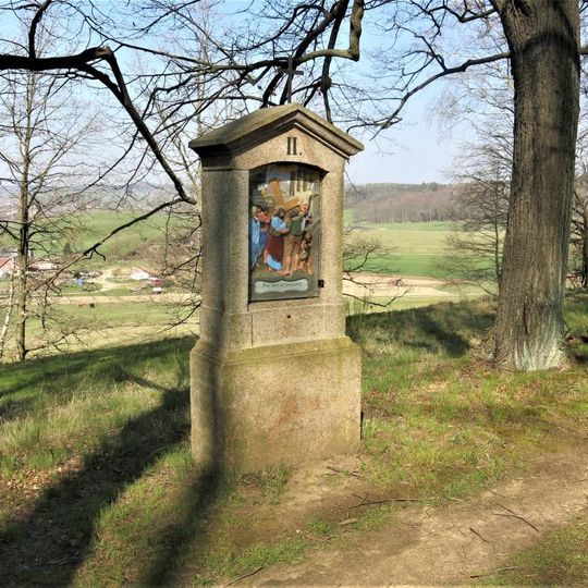 Kaplička II. zastavení křížové cesty u Království