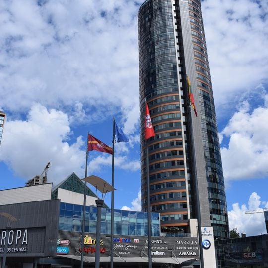 Wieżowiec Europa w Wilnie