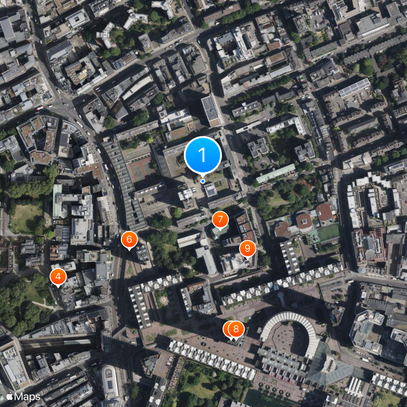 Golden Lane Estate Karte