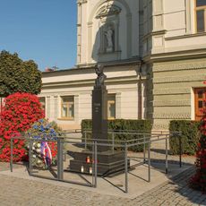 Pomník T. G. Masaryka v Uničově na Masarykově náměstí