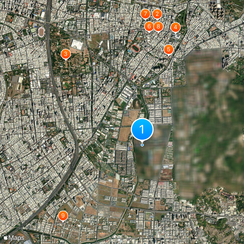 Chung Cheng Armed Forces Preparatory School Map