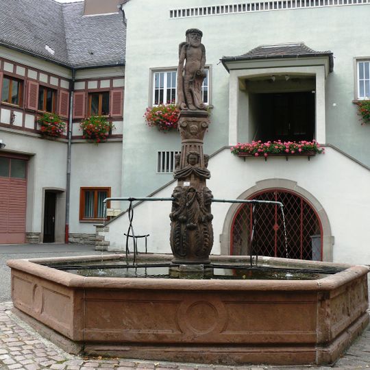 Fontaine de l'Homme Sauvage