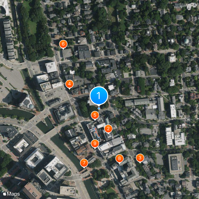 First Baptist Church in America Map