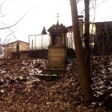 7. zastavení na křížové cestě v Jindřichově Hradci