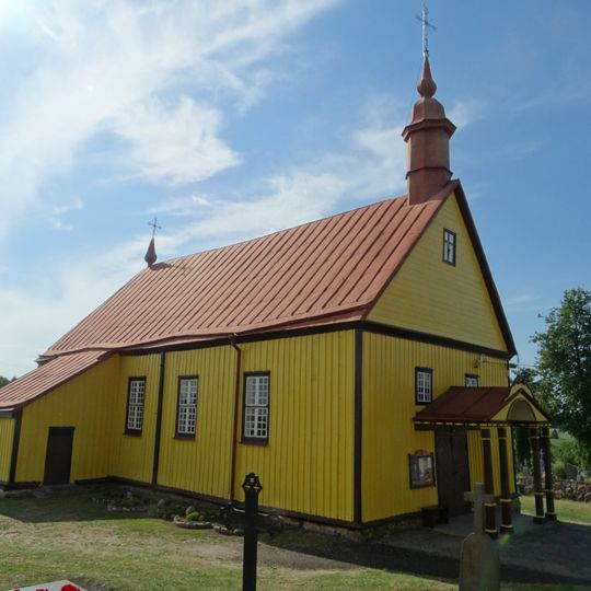 Church of the Holy Cross in Paliepiai