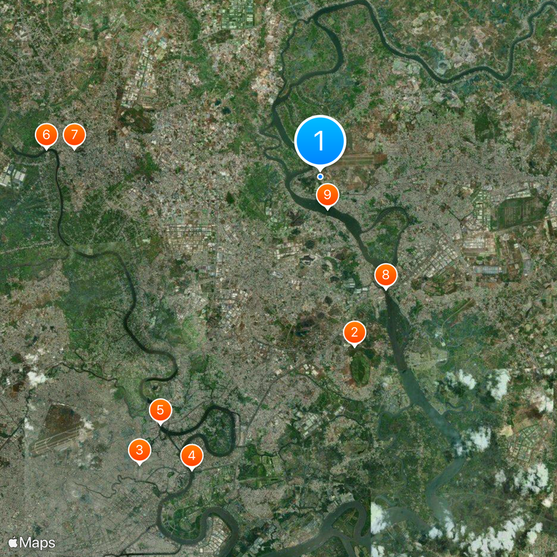 Văn Miếu Trấn Biên Map