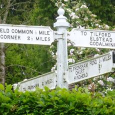 Cast Iron Finger Post  Cast Iron Finger Post At Millbridge Crossroads