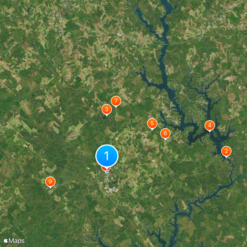 Eatonton Map
