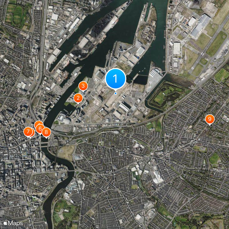 Samson and Goliath Mappa