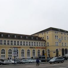 Station building at Regensburg Central Station