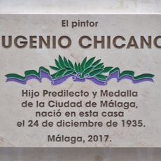 Placa a Eugenio Chicano