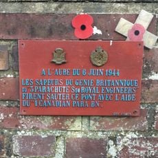 Commemorative plaque