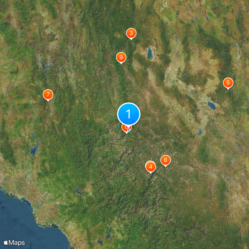 Basaseachic Falls Mappa