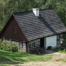 Cottage from Nowa Łomnica in museum in Kudowa Zdrój-Pstrążna