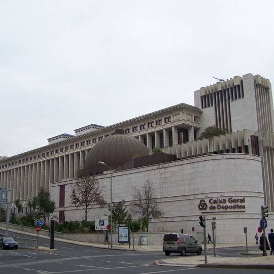 Edifício-sede da Caixa Geral de Depósitos, CGD, na Avenida João XXI