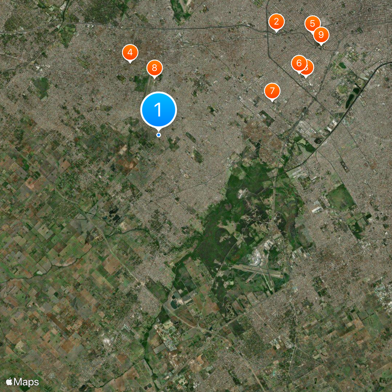 La Matanza Partido Map