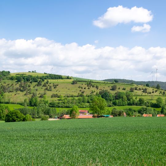 Kalkmagerrasen entlang der Diemel