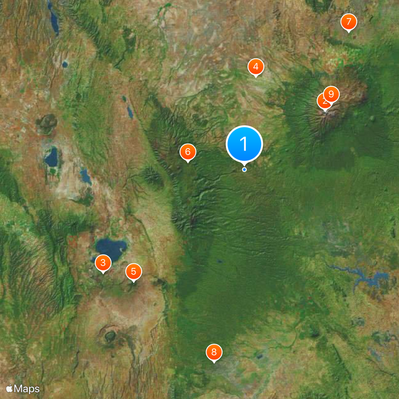 Nyeri Map