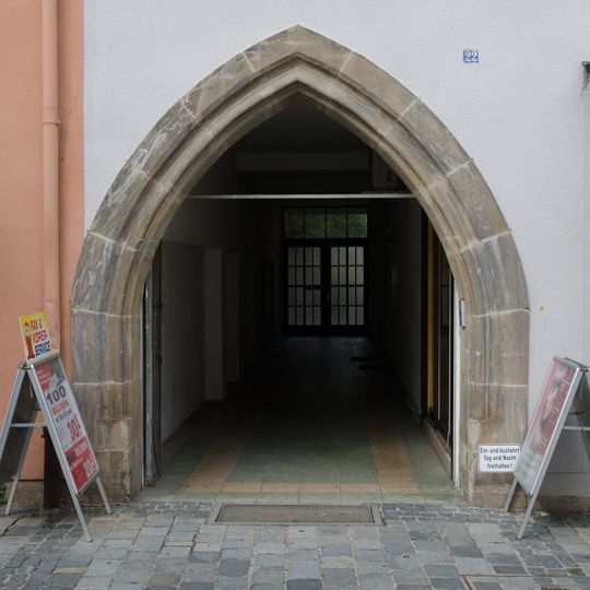 Spätgotisches Torgewände