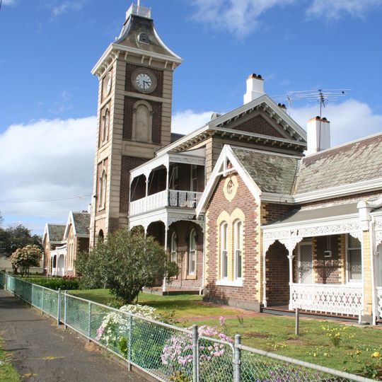 Austin Hall and terrace complex