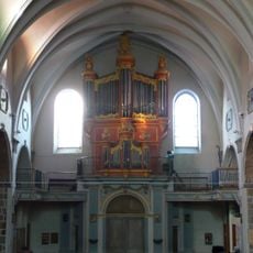 Organo a canne della chiesa Notre-Dame-de-la-Barthe di Saint-Chinian