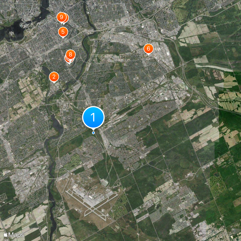 Ottawa South Map