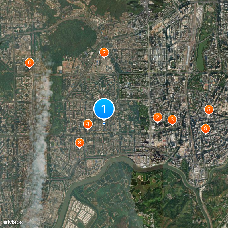 Huaqiangbei Map
