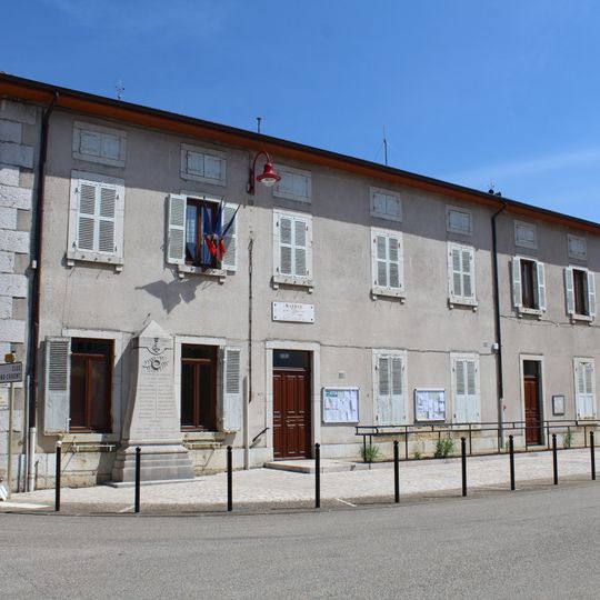 Town hall of Simandre-sur-Suran