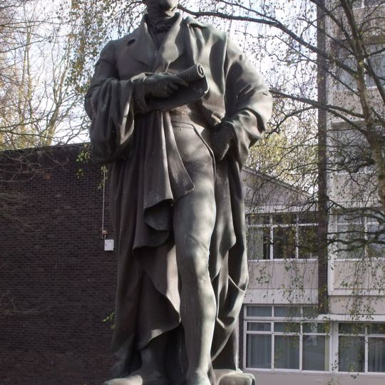 Statue of Sir Robert Peel in Front of Police Training College