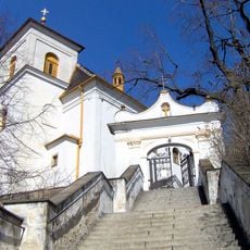 Schodiště ke kostelu svatého Václava v Brně