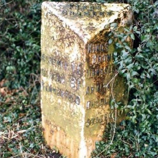 Mile Post At Ngr Sk 14881563