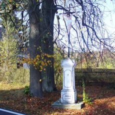 Kříž u domu 14 v Doubické ulici v Krásné Lípě