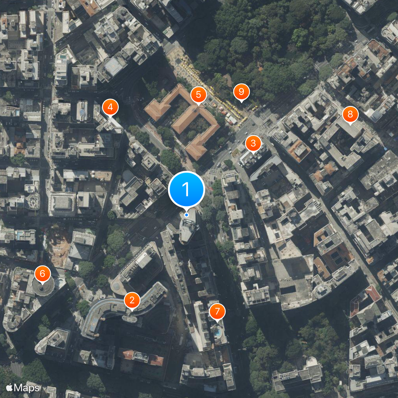 Edificio Itália Mappa