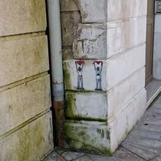 Pochoir de l’artiste Ender réalisé pendant le festival Points de Vue.