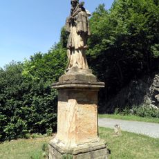 Statue of Saint John of Nepomuk at Svatojánské proudy