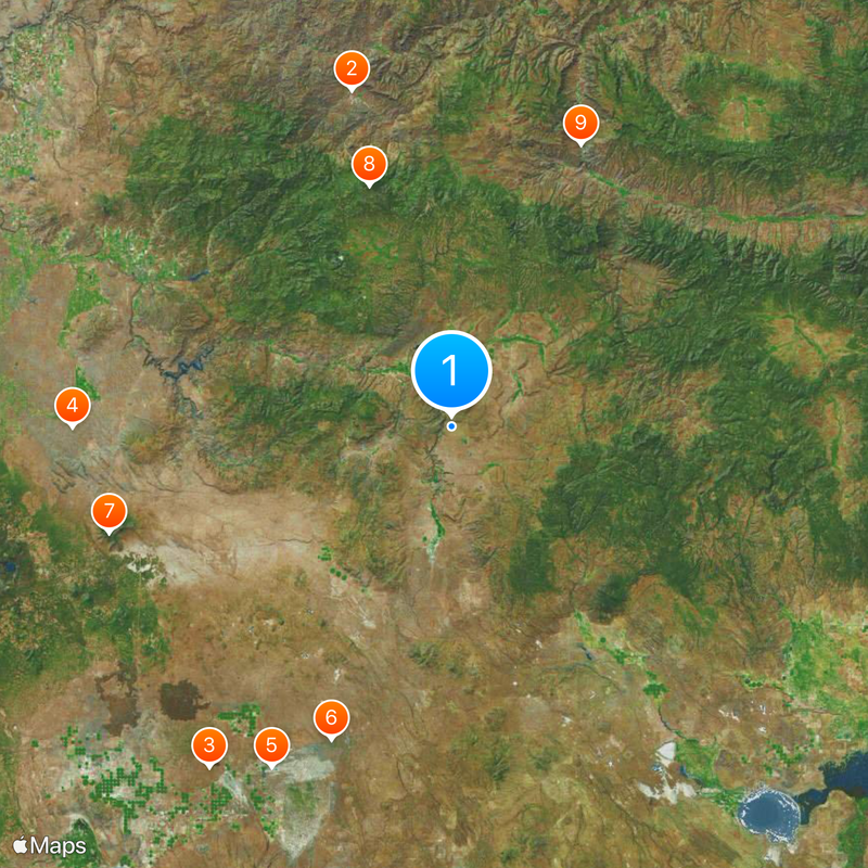 Oregon's 2nd congressional district Map