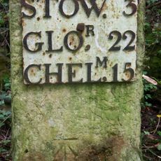 Milestone At Ngr Sp 147240 (Near Byford Cottages)