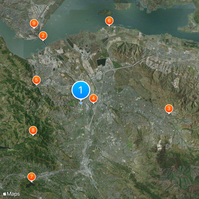 Diablo Valley College Map