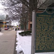 Vandenberg Center Historical Marker