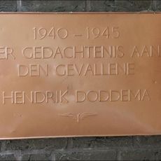 Plaquette in het NS-station