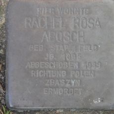 Stolperstein à la mémoire de Rachel Rosa Abosch