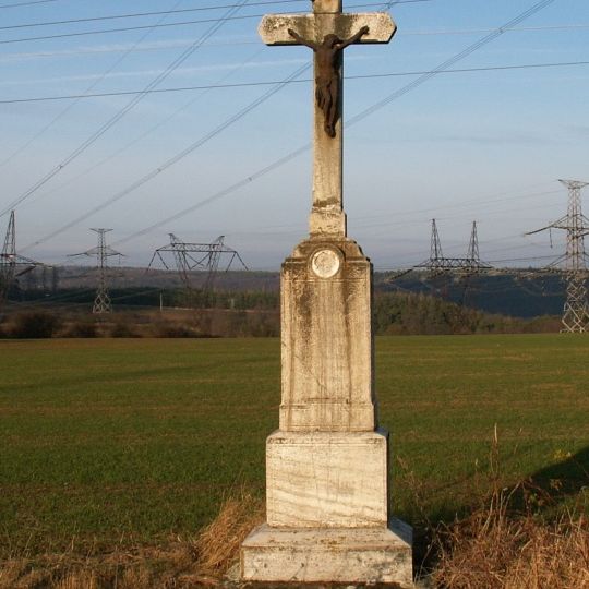 Kříž před Jadernou elektrárnou Dukovany