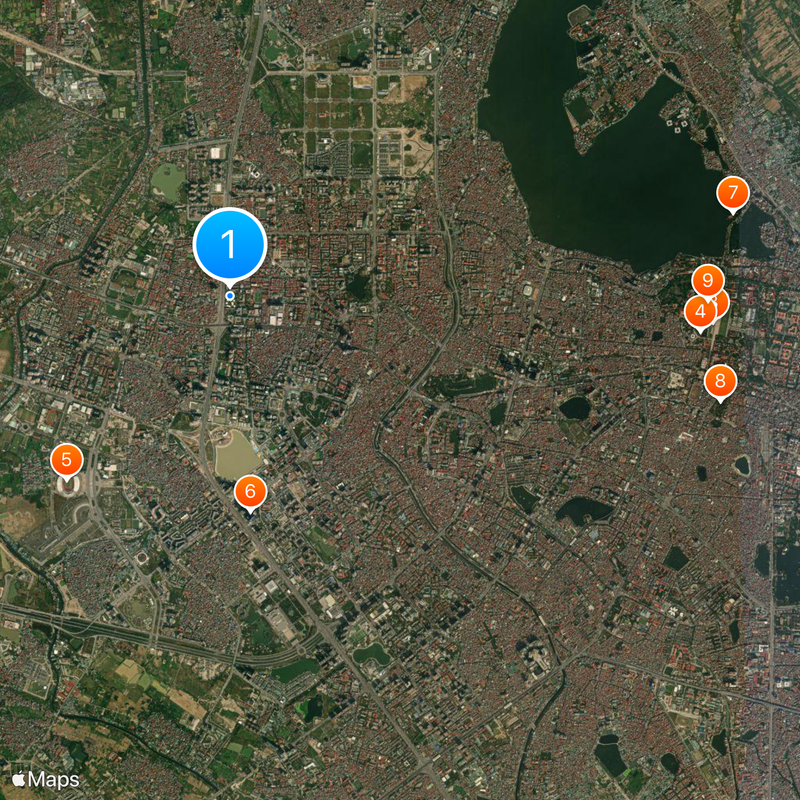 University of Languages and International Studies Map