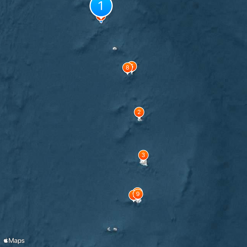 Zavodovski Island Map