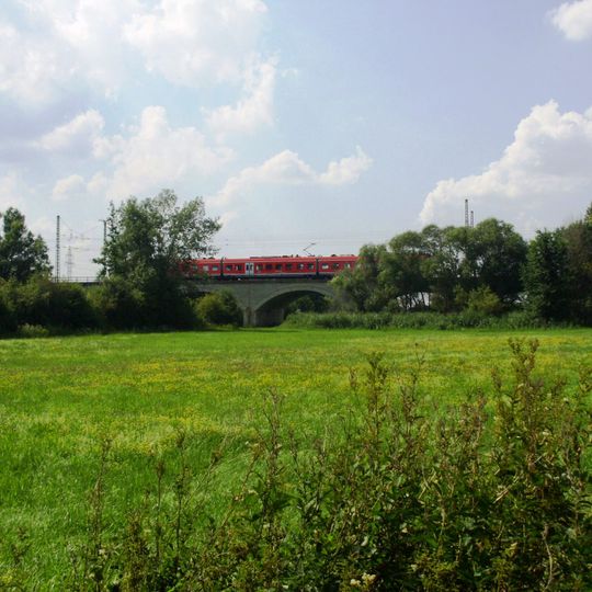 Eisenbahnbrücke, Viadukt der Ludwig-Süd- Nordbahn