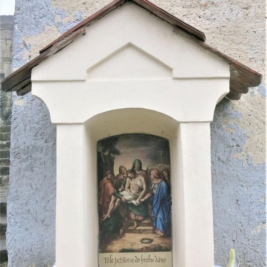 Kaplička XIV. zastavení Křížové cesty u Ostrého