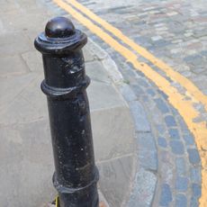 2 Bollards (At Junction With Elder Street)