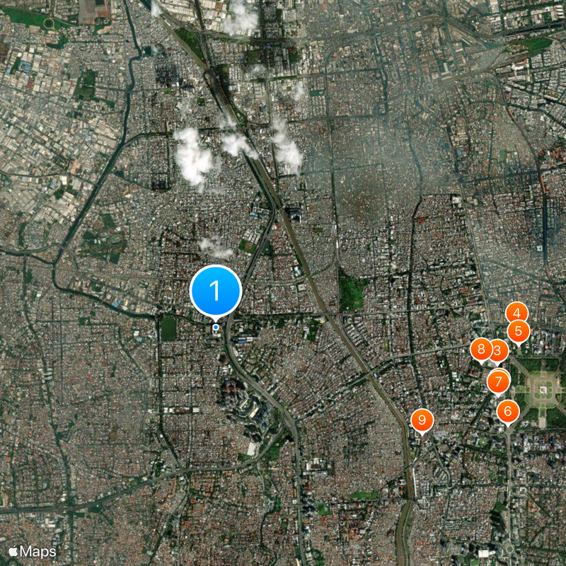 Hotel Ciputra Jakarta managed by Swiss-Belhotel International Map