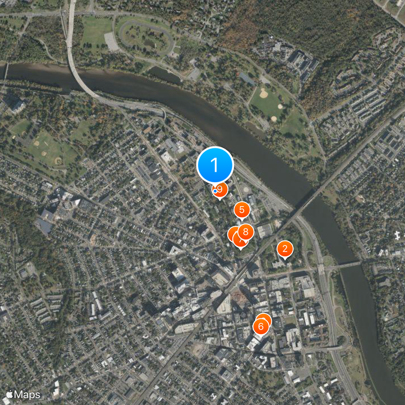 Rutgers University Map